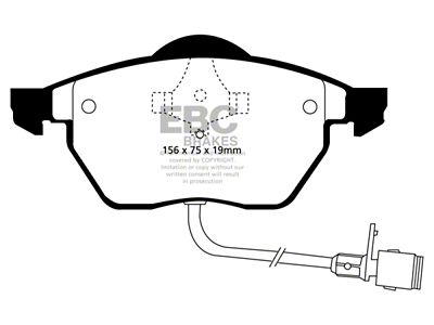 EBC Brakes Ultimax2 Brake Pad Sets Fronts Only - UD555