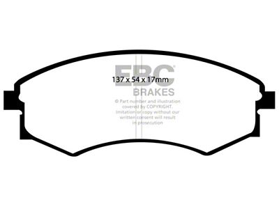 EBC Brakes Ultimax2 Brake Pad Sets Fronts Only - UD449