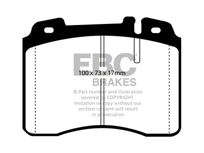 EBC Brakes Redstuff Brake Pad Sets Fronts Only - DP3927C