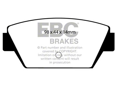 EBC Brakes Ultimax2 Brake Pad Sets Rears Only - UD329