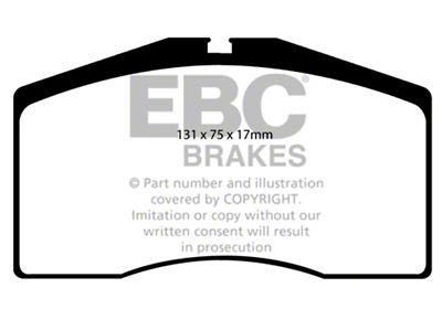 EBC Brakes Redstuff Brake Pad Sets Fronts Only - DP3997C
