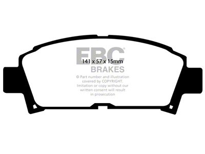 EBC Brakes Greenstuff Brake Pad Sets Fronts Only - DP2995