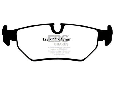 EBC Brakes Greenstuff Brake Pad Sets Rears Only - DP2690/2