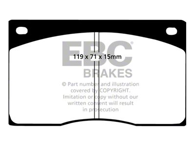 EBC Brakes Redstuff Brake Pad Sets Fronts Only - DP3262C