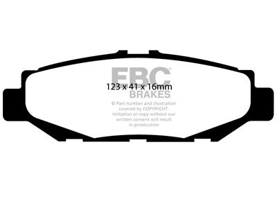 EBC Brakes Greenstuff Brake Pad Sets Rears Only - DP2848