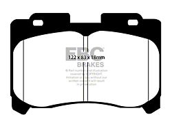 EBC Brakes Yellowstuff Brake Pad Sets Fronts Only - DP41004R