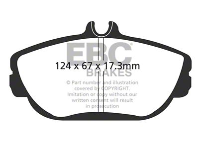EBC Brakes Yellowstuff Brake Pad Sets Fronts Only - DP41246R