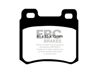 EBC Brakes Redstuff Brake Pad Sets Rears Only - DP3671C
