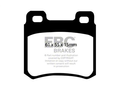 EBC Brakes Ultimax2 Brake Pad Sets Rears Only - UD335