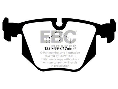 EBC Brakes Greenstuff Brake Pad Sets Rears Only - DP2871