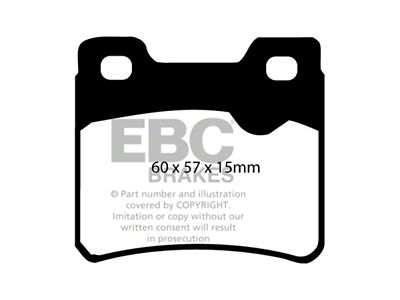 EBC Brakes Redstuff Brake Pad Sets Rears Only - DP3761C