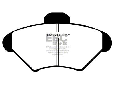 EBC Brakes Redstuff Brake Pad Sets Fronts Only - DP31143C