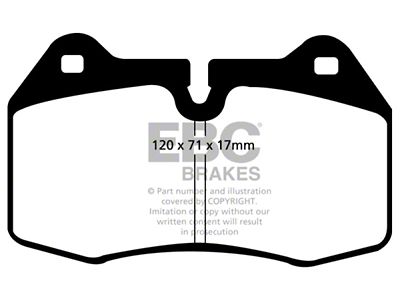 EBC Brakes Redstuff Brake Pad Sets Fronts Only - DP31032C