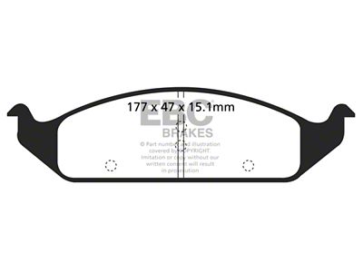 EBC Brakes Ultimax2 Brake Pad Sets Fronts Only - UD650