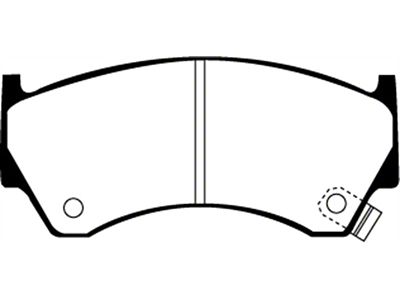 EBC Brakes 95-97 Nissan Sentra 1.6 Yellowstuff Front Brake Pads