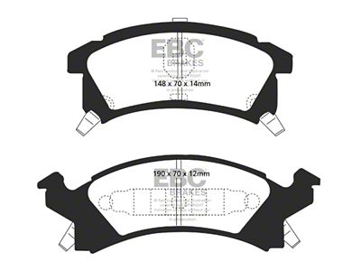 EBC Brakes Yellowstuff Brake Pad Sets Fronts Only - DP41175R