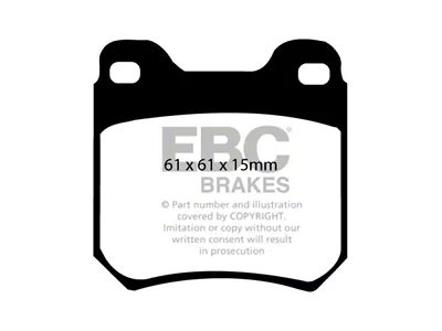 EBC Brakes Ultimax2 Brake Pad Sets Rears Only - UD709