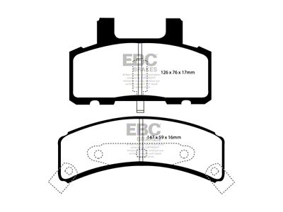 EBC Brakes Greenstuff Brake Pad Sets Front & Rear - DP21273
