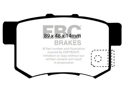 EBC Brakes Ultimax2 Brake Pad Sets Rears Only - UD537