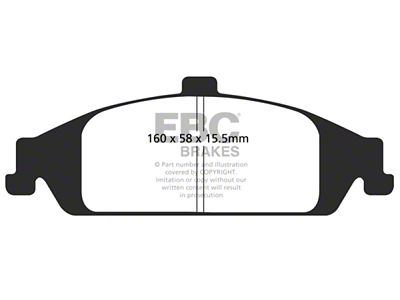 EBC Brakes Redstuff Brake Pad Sets Fronts Only - DP31243C
