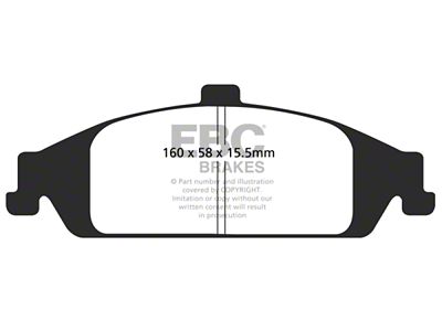 EBC Brakes Ultimax2 Brake Pad Sets Fronts Only - UD752