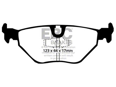 EBC Brakes Greenstuff Brake Pad Sets Rears Only - DP2690