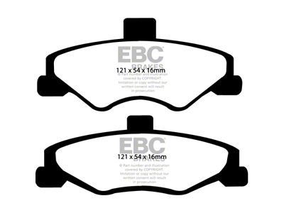 EBC Brakes Ultimax2 Brake Pad Sets Rears Only - UD750