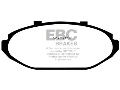 EBC Brakes Redstuff Brake Pad Sets Fronts Only - DP31615C