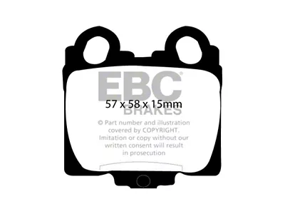 EBC Brakes Redstuff Brake Pad Sets Rears Only - DP31224C