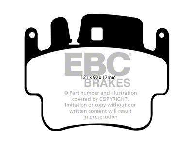EBC Brakes Yellowstuff Brake Pad Sets Fronts Only - DP41514R