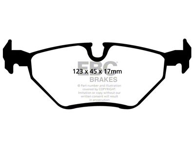 EBC Brakes Ultimax2 Brake Pad Sets Rears Only - UD763