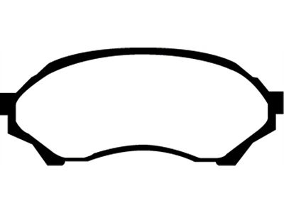 EBC Brakes 99-02 Mazda Protege 1.6 Yellowstuff Front Brake Pads