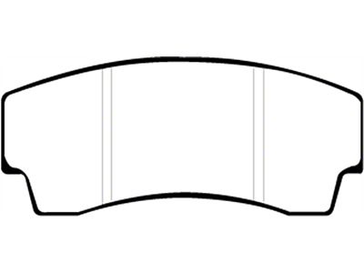 EBC Brakes Redstuff Brake Pad Sets Rears Only - DP3008C