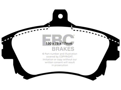 EBC Brakes Redstuff Brake Pad Sets Fronts Only - DP31139C