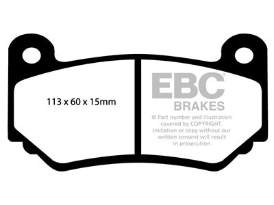 EBC Brakes Redstuff Brake Pad Sets - DP31377C