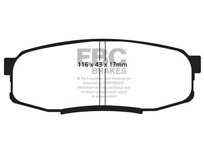 EBC Brakes Bluestuff Brake Pad Sets - DP51816NDX