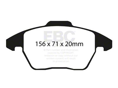 EBC Brakes Bluestuff Brake Pad Sets Front & Rear - DP51517NDX