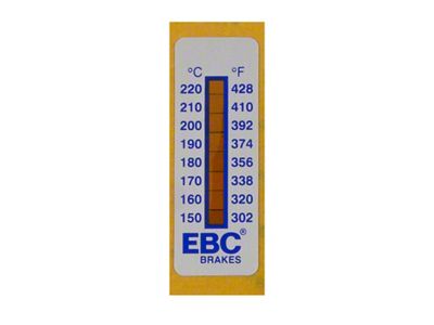 EBC Brakes Brake Caliper Temp Strips - TS001