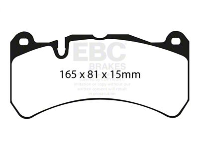 EBC Brakes Bluestuff Brake Pad Sets Fronts Only - DP51591NDX