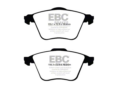 EBC Brakes Bluestuff Brake Pad Sets - DP51574NDX