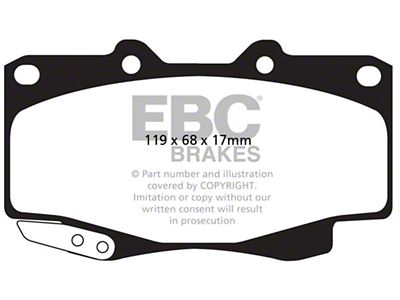 EBC Brakes Bluestuff Brake Pad Sets - DP52005NDX