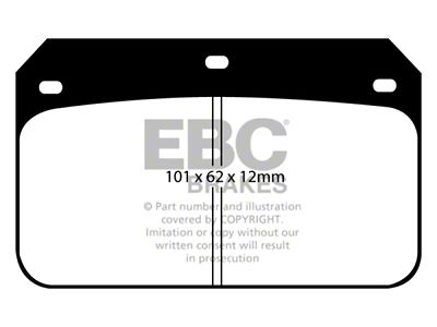 EBC Brakes Greenstuff Brake Pad Sets - DP2001
