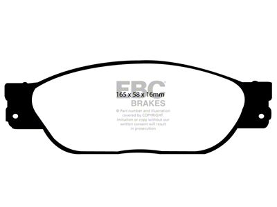 EBC Brakes Greenstuff Brake Pad Sets - DP21220/2