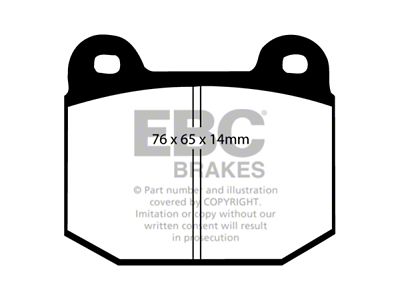 EBC Brakes Redstuff Brake Pad Sets Rears Only - DP31537C