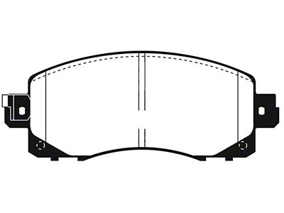 EBC Brakes Ultimax2 Brake Pad Sets Fronts Only - UD2045