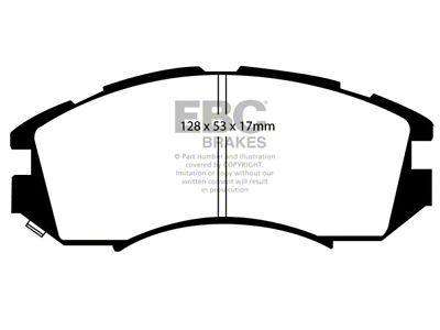 EBC Brakes Ultimax2 Brake Pad Sets Fronts Only - UD470