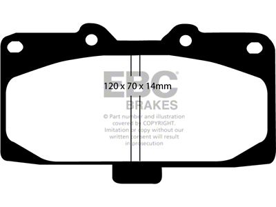 EBC Brakes Ultimax2 Brake Pad Sets - UD647