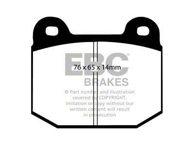 EBC Brakes Yellowstuff Brake Pad Sets Rears Only - DP41537R