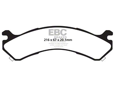 EBC Brakes Extra Duty Brake Pad Sets Rears Only - ED91663