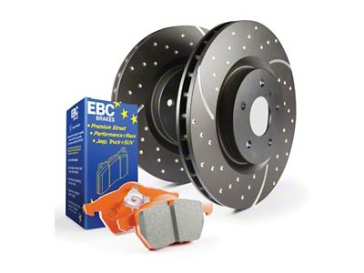 EBC Brakes S8 Kits Orangestuff Pads and GD Rotors